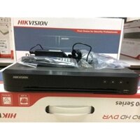 Đầu ghi hình Hikvision DS-7208HQHI-K1/P 8 kênh HD 3MP, 1 Sata, Audio, PoC, add 1 camera IP 2M