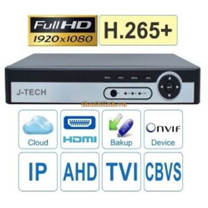 Đầu ghi hình Hybrid J-Tech UHY6504 - 4 kênh