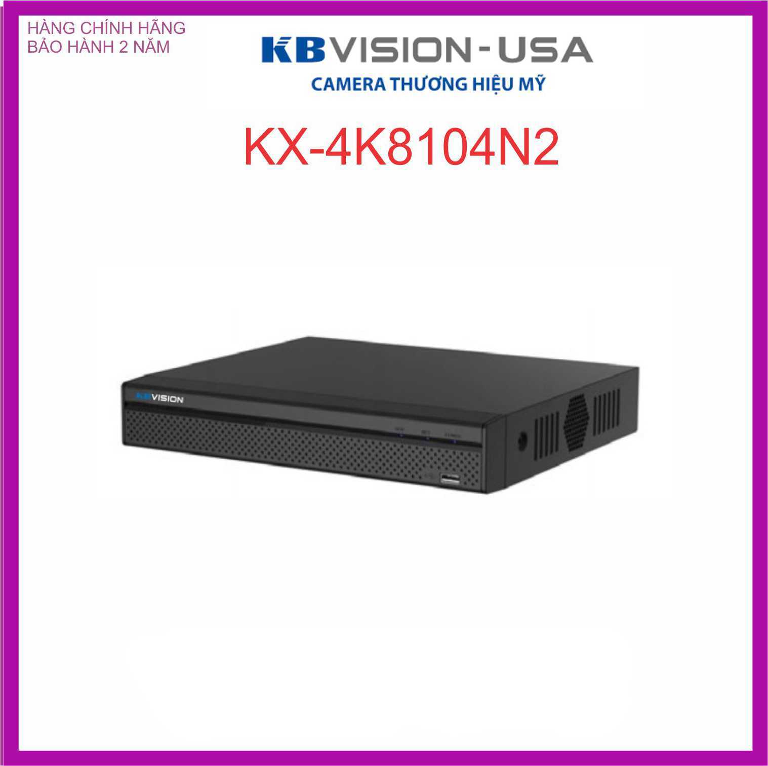 Đầu ghi hình ip 4 kênh Kbvision KX-4K8104N2