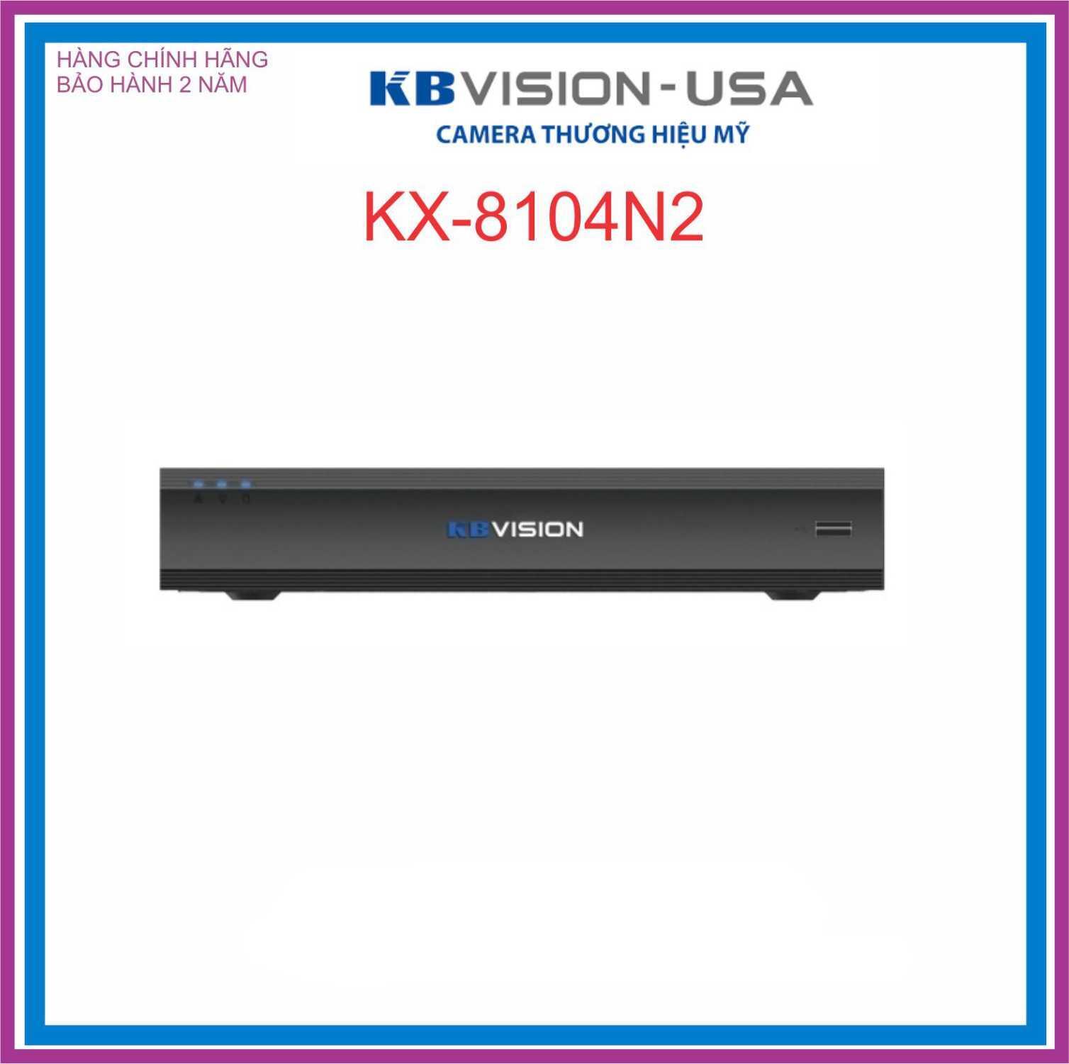 Đầu ghi hình ip 4 kênh kbvision kx-8104n2