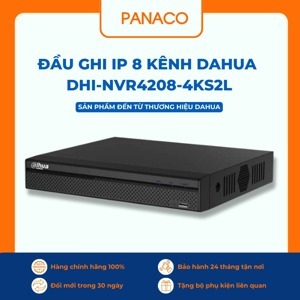 Đầu ghi hình IP 8 kênh Dahua NVR4208-4KS2