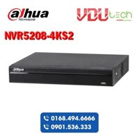 ĐẦU GHI HÌNH IP 8 KÊNH DAHUA NVR5208-4KS2 - Tem DSS Việt Nam