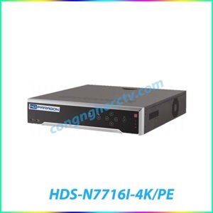 Đầu ghi hình IP HDParagon HDS-N7716I-4K/PE - 16 kênh