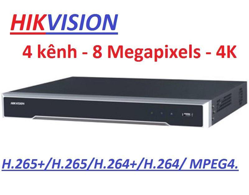 Đầu ghi hình IP Hikvision DS-7604NI-K1 (B) - 4 kênh