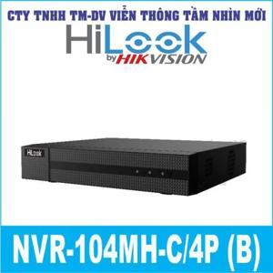 Đầu ghi hình IP HiLook NVR-104MH-C(B) - 4 kênh