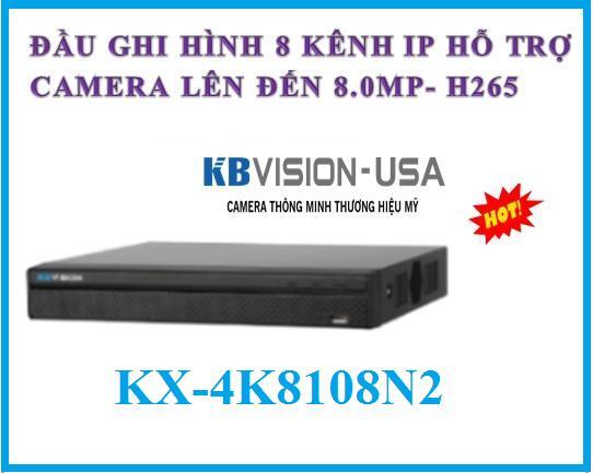 Đầu ghi hình IP Kbvision KX-4K8108N2