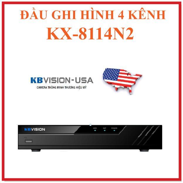 Đầu ghi hình IP Kbvision KX-8114N2 - 4 kênh