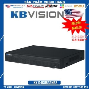 Đầu ghi hình IP Kbvision KX-D4K8832NR3 - 32 kênh