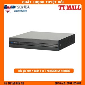 Đầu ghi hình Kbvision KX-7104SD6 - 4 kênh