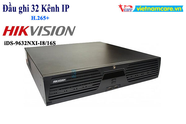 Đầu ghi hình thông minh IP Hikvision iDS-9632NXI-I8/16S - 32MP