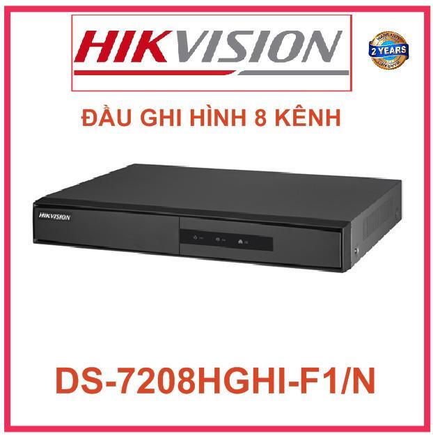 Đầu ghi hình Turbo Hikvision DS-7208HGHI-F1/N - 8 kênh