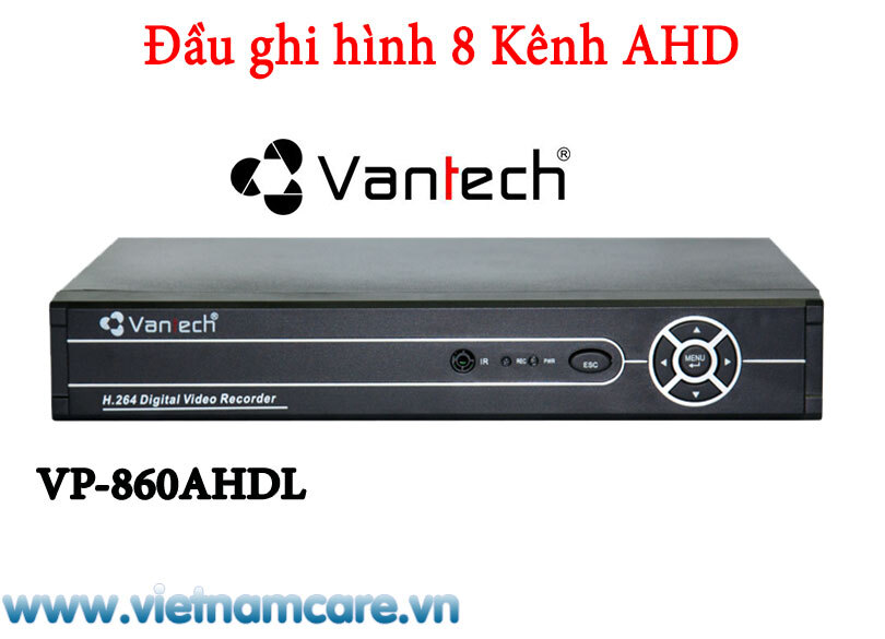 Đầu ghi hình VANTECH VP-860AHDL