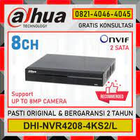 Đầu ghi IP 8 Kênh 4K Dahua. NVR2108-8P-4KS2, NVR2108-I2, NVR4108HS-4KS2/L, NVR4208-4KS2/L