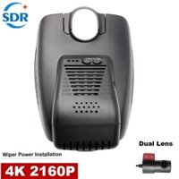 Đầu ghi Video DVR xe hơi 4K Wifi Dashcam cho Mercedes Benz C / E Class w205 s205 GLC x253 CLS w219 Với GPS Track & APP