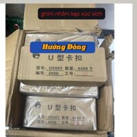 đầu ghim kẹp xúc xích, ghim bấm đầu xúc xích, đầu ghim nhôm BU506, ghim nhôm kẹp xúc xích