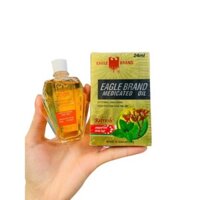 Dầu gió Con Ó vàng Singapore Eagle Medicated Oil Refresh 24ml