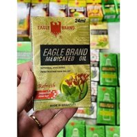 DẦU GIÓ CON Ó VÀNG - THƯƠNG HIỆU EAGLE BRAND MEDICATED OIL - 24ml
