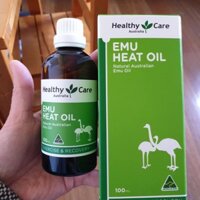 Dầu gió đà điểu Healthy Care Emu Heat Oil 100ml