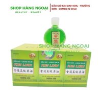Dầu gió - Dầu Kim Linh nguyên hộp - 12 chai