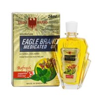 Dầu Gió Eagle Brand Medicated Oil Refesh - Peppermint Clove Bud 24ml