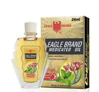 Dầu Gió Eagle Brand Medicated Oil Peppermint Clove Bub 24ml Dầu Vàng