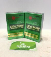 Dầu Gió Eagle Brand Xanh 36ml