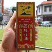 Dầu gió hiệu cây búa nước đỏ của Singapore