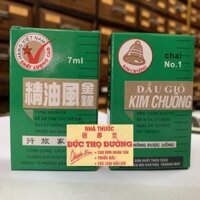 Dầu Gió Kim Chuông - 1 lố 12 chai 7 ml