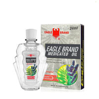 Dầu Gió Trắng Con Ó Eagle Brand Medicated Oil (24ml)