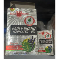 Dầu gió trắng Mỹ Eagle Brand Medicated 24ml, Date mới nhất 09/2027- Hàng chuẩn Mỹ
