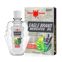 Dầu Gió Trắng Mỹ Eagle Brand Medicated Oil 24ml