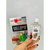 Dầu gió trắng Mỹ - EAGLE BRAND MEDICATED OIL chai 24ml