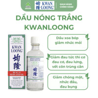 Dầu Gió Trắng Xoa Bóp Kwan Loong Oil 28ml