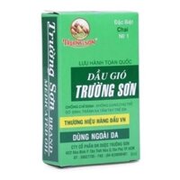 Dầu gió trường sơn 6ml _Dầu gió xanh thiên thảo 12ml . Hỗ Trợ ho , cảm lốc 12 chai