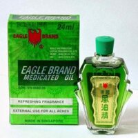 Dầu gió xanh con ó 2 nắp singapore 24ml