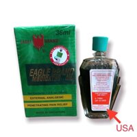 Dầu gió xanh con ó 36ml - Eagel Brand Medicated Oil 36ml