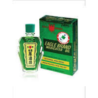 Dầu Gió Xanh Con Ó Eagle Brand – Hỗ Trợ Giảm Đau Hiệu Quả  (Xách tay)