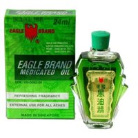 Dầu Gió Xanh Con Ó Eagle Brand Medicated Oil 24ml