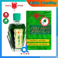 Dầu Gió Xanh Của Mỹ  Eagle Brand Medicated Oil 24ml - Dầu gió xanh singapore[sản xuất]