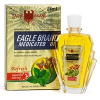 Dầu gió xanh eagle brand medicated oil