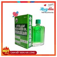 Dầu Gió Xanh Lá Sen Singapore 24ml