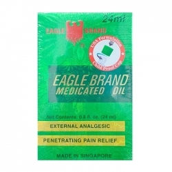 Dầu gió xanh Mỹ Eagle Brand Medicated Oil 24ml