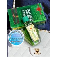 DẦU GIÓ XANH Singapore - THƯƠNG HIỆU EAGLE BRAND MEDICATED OIL - 24ml
