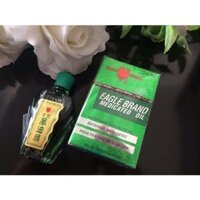 Dầu gió xanh/ trắng chính hãng - EAGLE BRAND 24ML, 2 nắp chuẩn USA thật 100%.