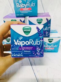 Dầu giữ ấm ngực VAPO RUB Lavender