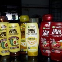 Dầu gội /400ml , xả 200ml GARNIER ultra doux