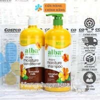 Dầu gội Alba Botanica Coconut Milk Shampoo, 1L của Mỹ