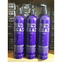 DẦU GỘI ÁNH TÍM DÀNH CHO TÓC NHUỘM TÔNG SÁNG TIGI DUMB BLONDE PURPLE TONING 400ML