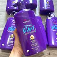 Dầu Gội Aussie Miracle Moist Đủ Bill Mỹ