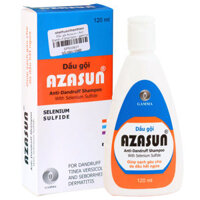 Dầu gội Azasun Anti-Dandruff Shampoo, vệ sinh da đầu, hỗ trợ sạch gàu